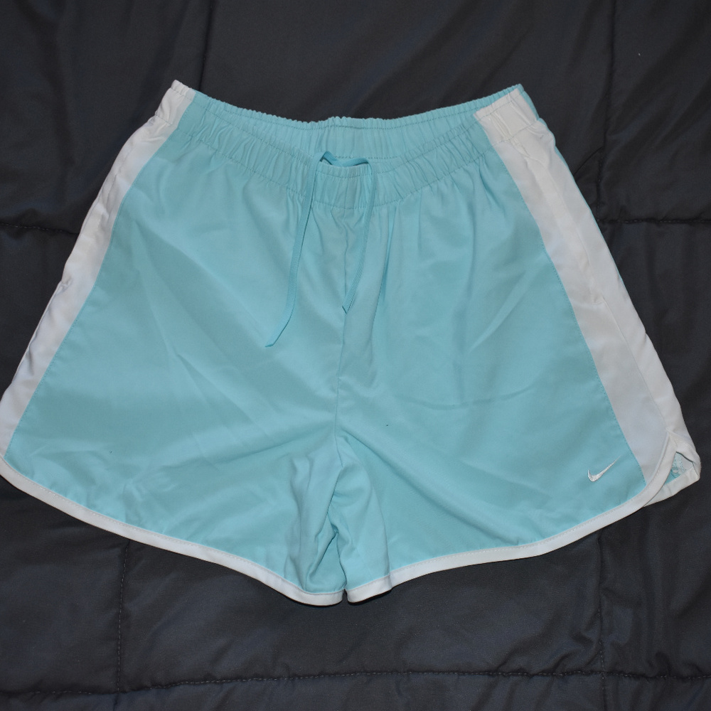 Light Blue Nike Running Shorts